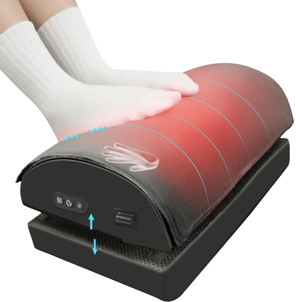 Snailax Heated Foot Rest for home office