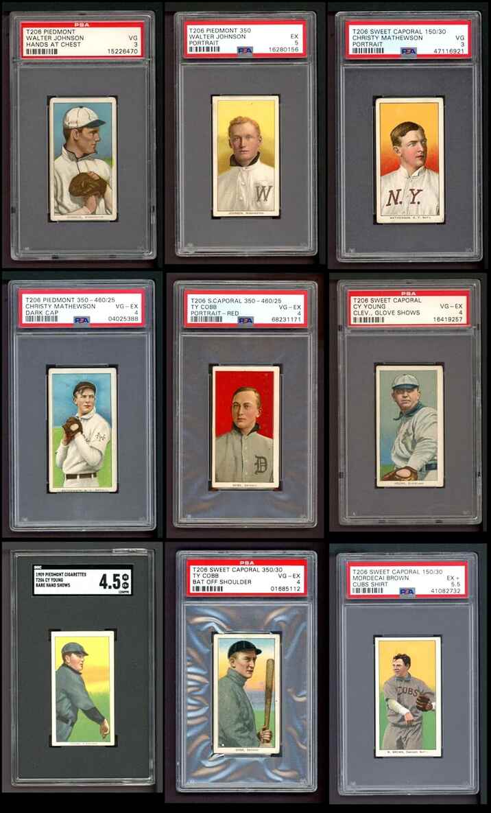 1909-11 T206 Complete Set