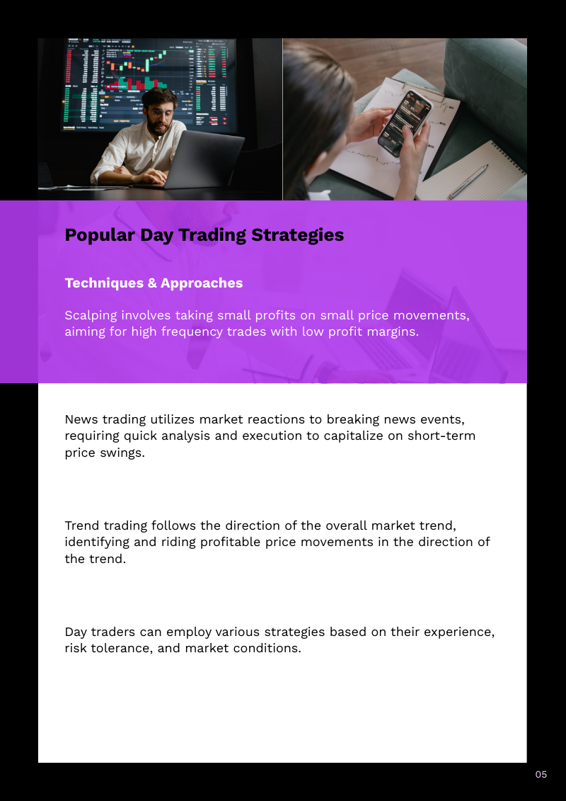 popular day trading strategies